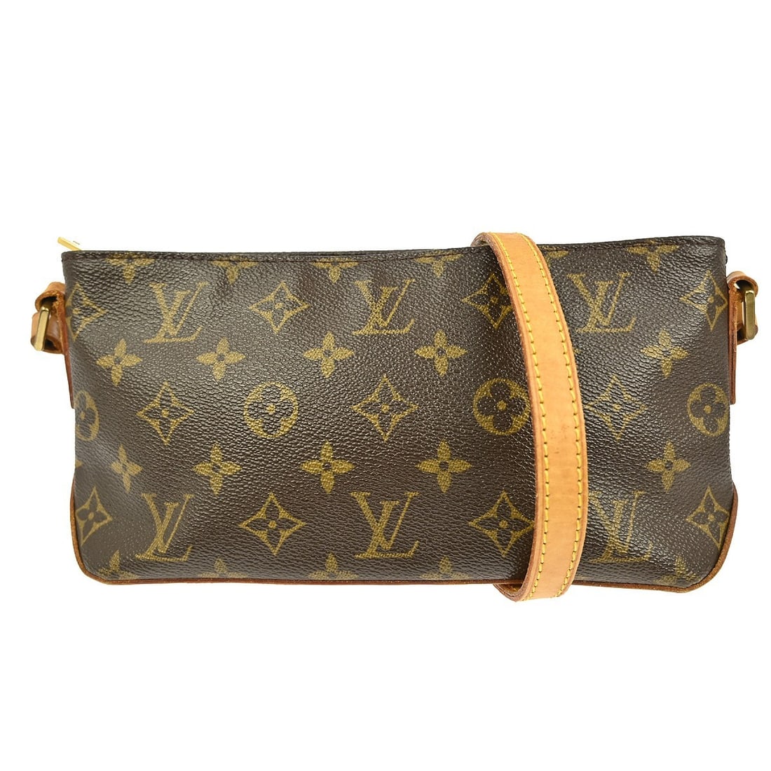 Louis Vuitton Trotteur Monogram Crossbody Bag M51240 Vintage Brown (1 of 9)
