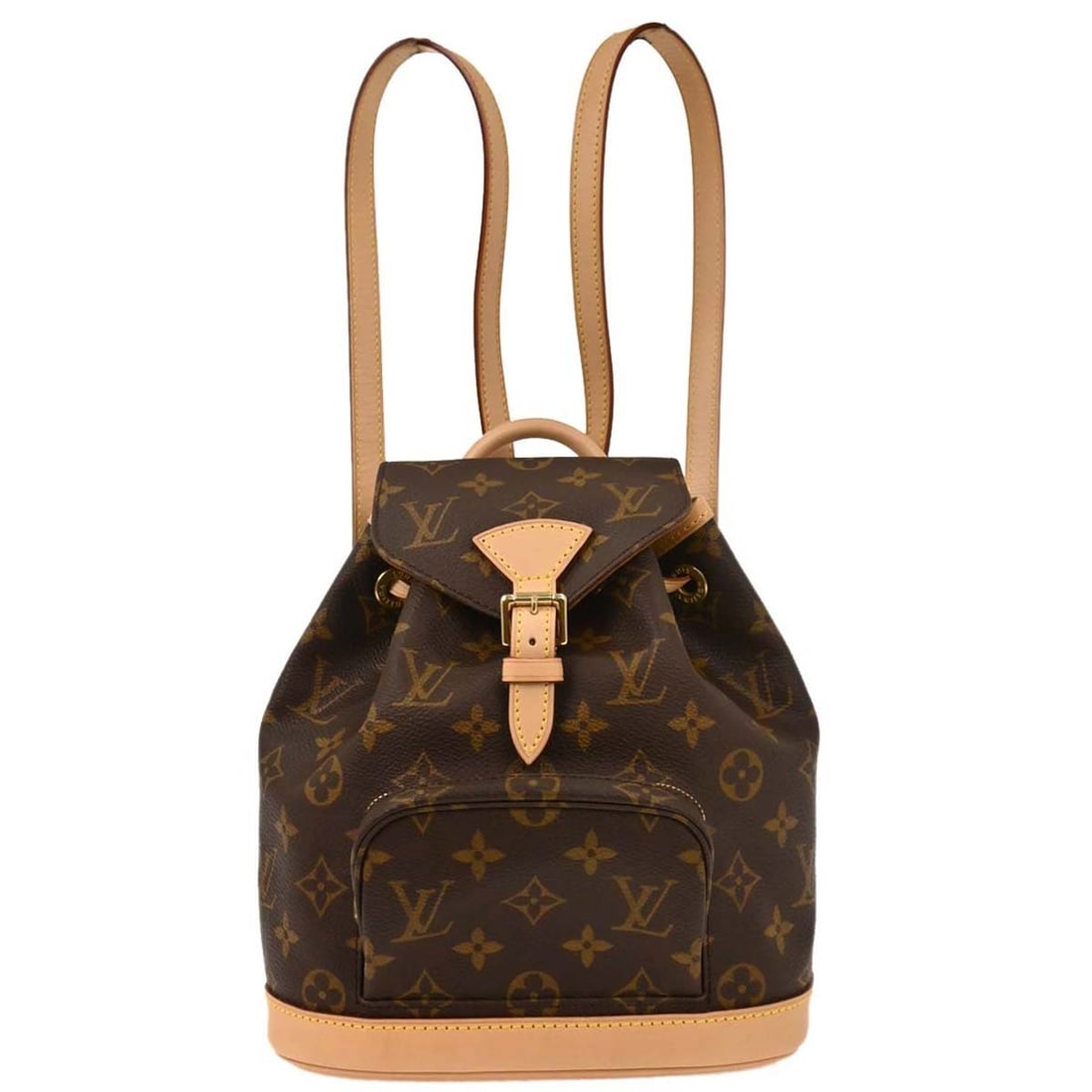 Louis Vuitton Monogram Mini Montsouris Backpack M51137 Brown Vintage: Louis Vuitton Monogram Mini Montsouris Backpack M51137 Brown Vintage The Louis Vuitton Monogram Mini Montsouris Backpack M51137 is a stylish and versatile accessory perfect for casual occasions. This