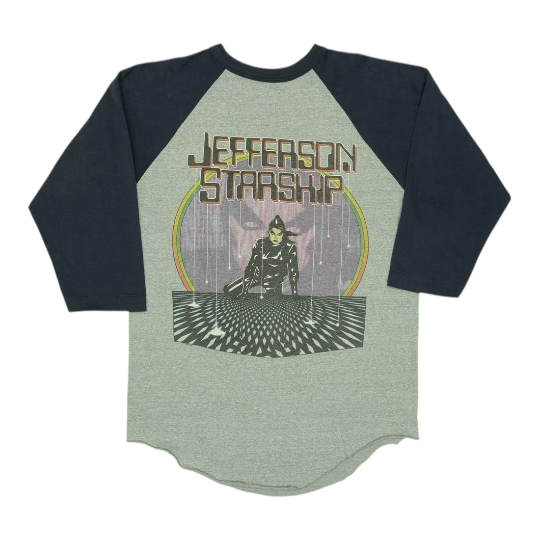 Vintage 1981 Jefferson Starship Tour Jersey Shirt White: Vintage 1981 Jefferson Starship Tour Jersey Shirt White This original vintage 1981 Jefferson Starship Modern Times Tour Jersey Shirt is a must-have for any fan or collector. It features vibrant front