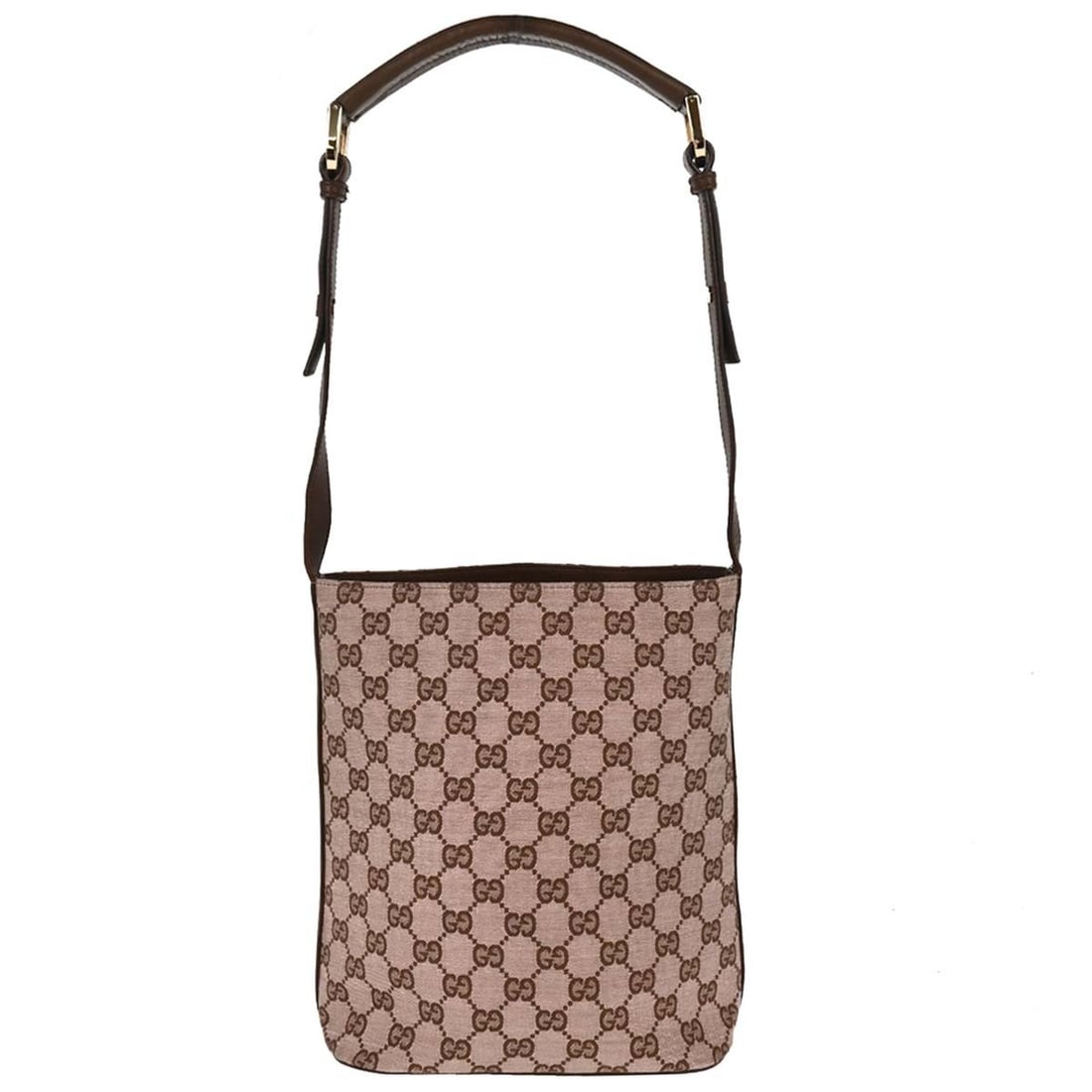 Gucci Beige GG Canvas Bucket Handbag 001.4286 001998 Vintage (1 of 10)