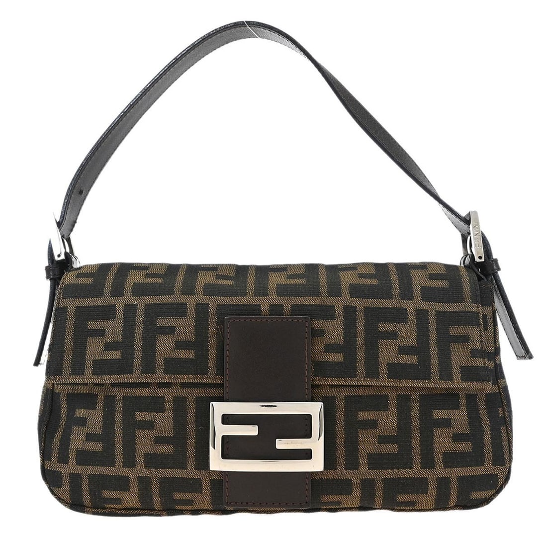 Fendi Brown Zucca Baguette Handbag 2305 26424 008 Italy (1 of 10)
