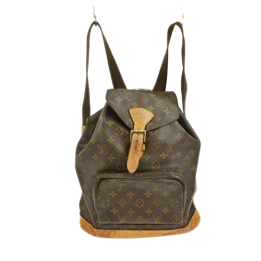 Louis Vuitton Montsouris GM Monogram Backpack Vintage Brown (1 of 11)