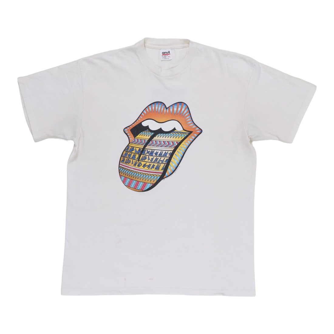 1997 Rolling Stones Bridges To Babylon Vintage Tour Shirt Tan Cotton: 1997 Rolling Stones Bridges To Babylon Vintage Tour Shirt Tan Cotton This original vintage 1997 Rolling Stones Bridges To Babylon Tour Shirt is a classic collector's item, showcasing front and back gr