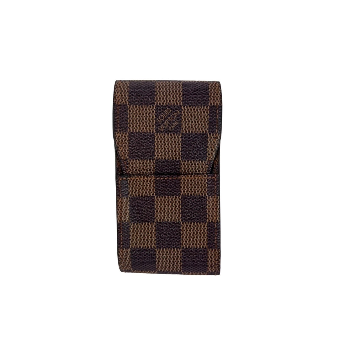 Louis Vuitton Damier Ebene Pouch Wallet with LV Logo (1 of 9)