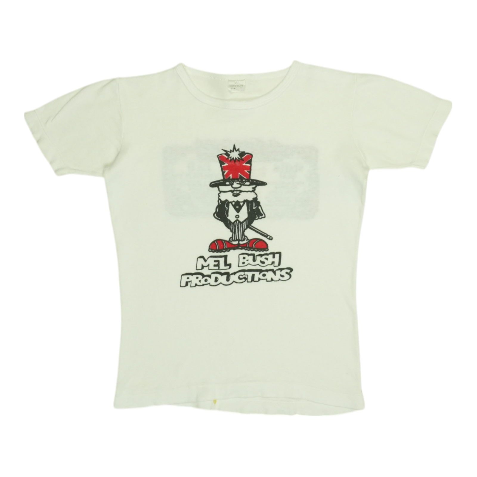 Vintage 1975 Mel Bush Great British Music Festival Cotton Shirt: Vintage 1975 Mel Bush Great British Music Festival Cotton Shirt Discover a piece of music history with this original vintage 1975 Mel Bush Great British Music Festival Shirt. This authentic shirt feat