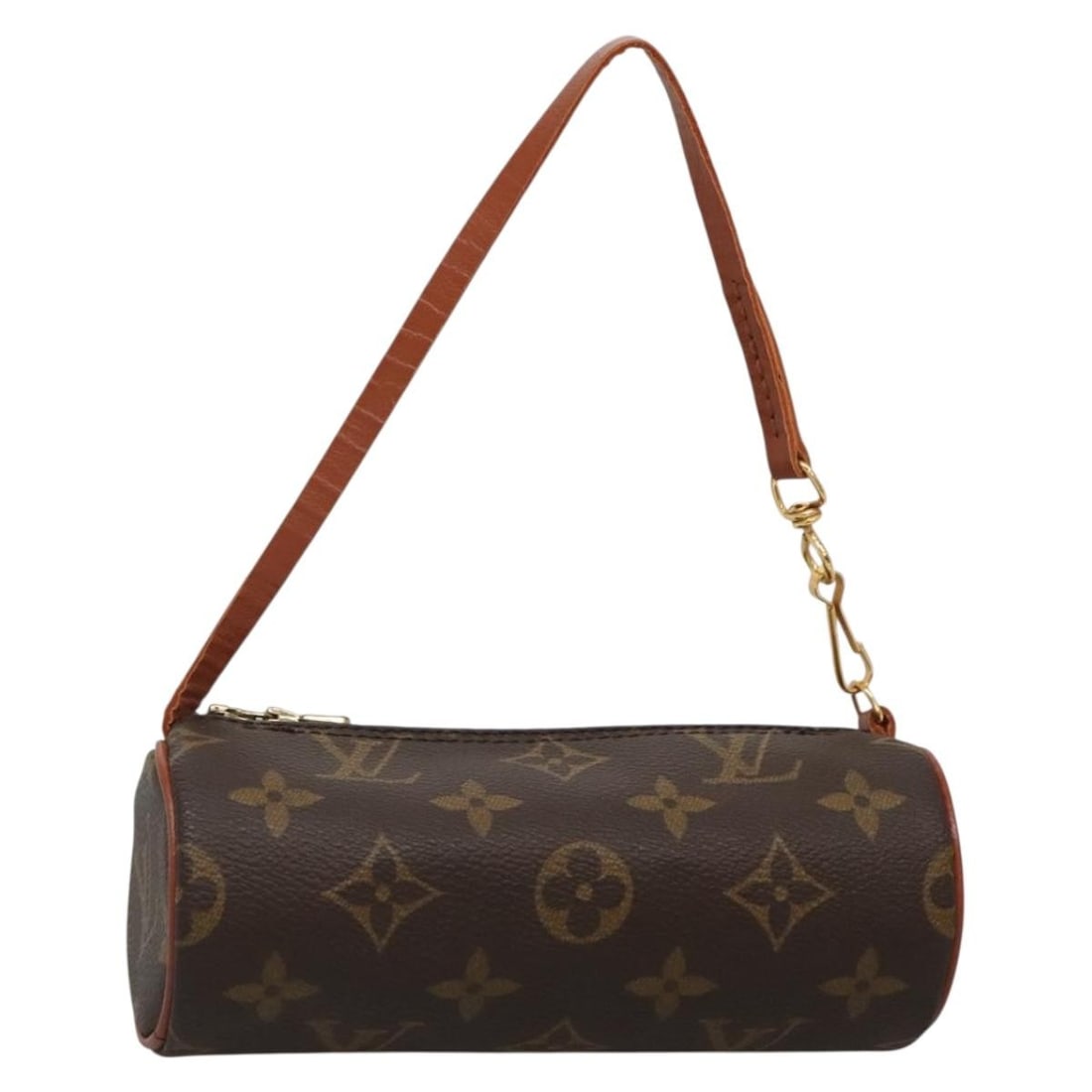 LOUIS VUITTON Monogram Papillon Pouch Auth BA5397: LOUIS VUITTON Monogram Papillon Pouch Auth BA5397 This authentic LOUIS VUITTON Monogram Papillon Pouch is a stylish accessory crafted from durable Monogram Canvas. The pouch features a classic Monogra