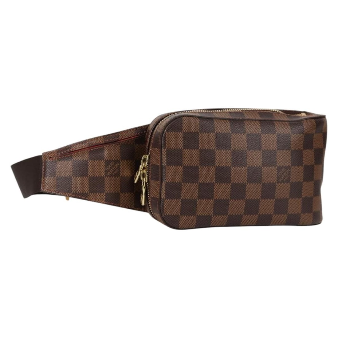 LOUIS VUITTON Damier Ebene Geronimos Shoulder Bag N51994 Authenticated: LOUIS VUITTON Damier Ebene Geronimos Shoulder Bag N51994 Authenticated This LOUIS VUITTON Damier Ebene Geronimos Shoulder Bag combines sophisticated style with practical design. Crafted from iconic Da