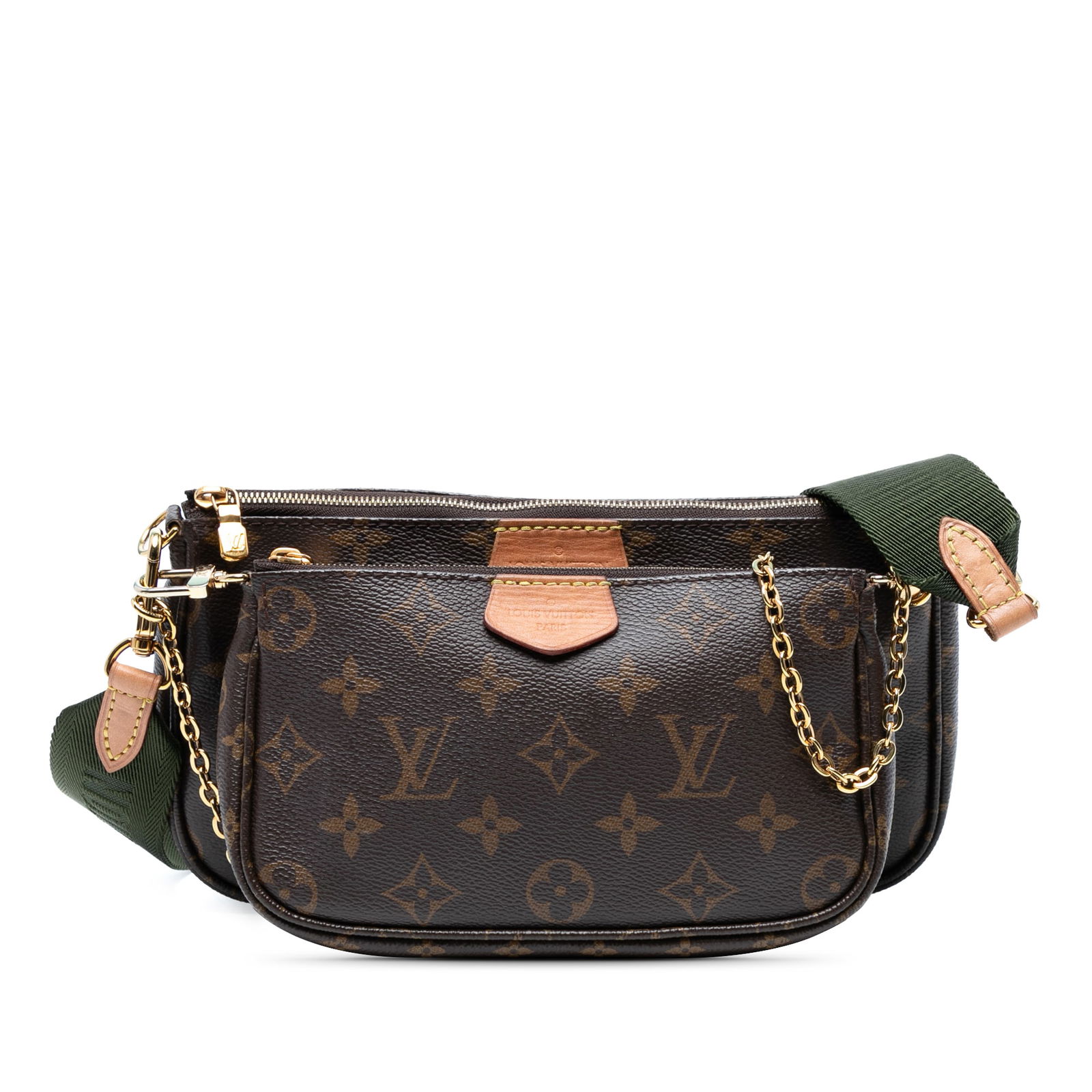 Louis Vuitton Monogram Multi Pochette Accessoires Bag with Detachable Straps: Louis Vuitton Monogram Multi Pochette Accessoires Bag with Detachable Straps The Louis Vuitton Monogram Multi Pochette Accessoires is a stylish and versatile bag crafted from durable monogram canvas.