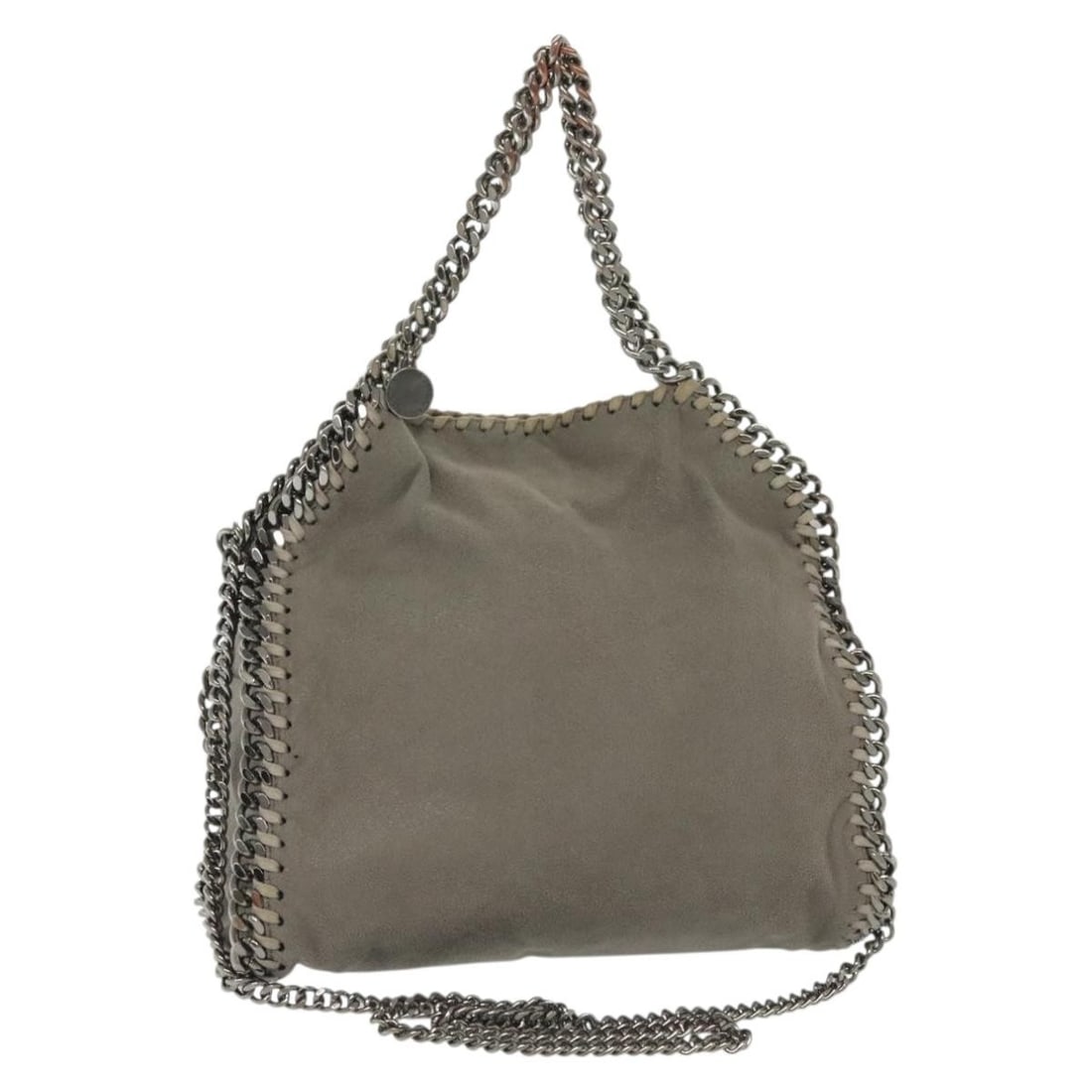 Gray Falabella Fold Over Crossbody Bag by Stella McCartney (1 of 1)
