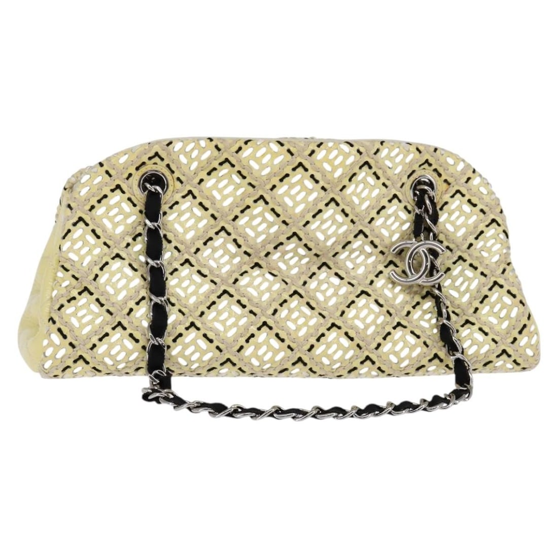 Cream Just Mademoiselle Shoulder Bag by Chanel (1 of 1)