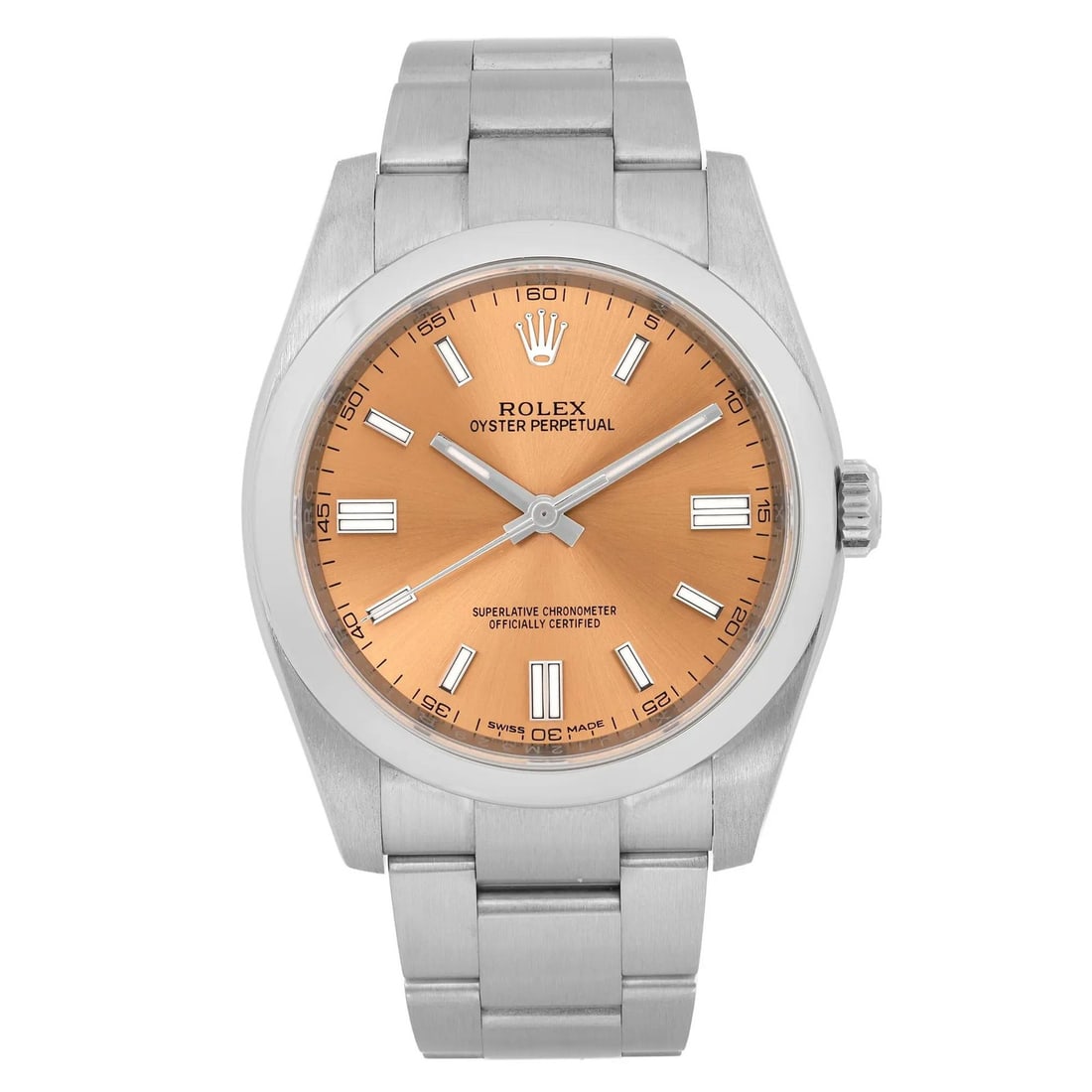 Rolex Oyster Perpetual 36mm Automatic Mens Watch Grape Dial with Box and Papers: Rolex Oyster Perpetual 36mm Automatic Mens Watch Grape Dial with Box and Papers This exquisite Rolex Oyster Perpetual wristwatch features a 36mm stainless steel case with a polished finish, showcasing