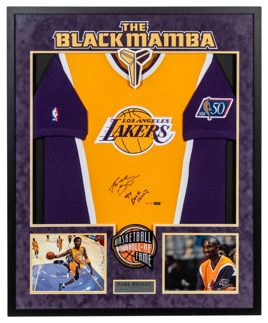 Kobe Bryant Signed 1997 Dunk Champ Lakers Jersey Beckett Authenticated (1 of 12)