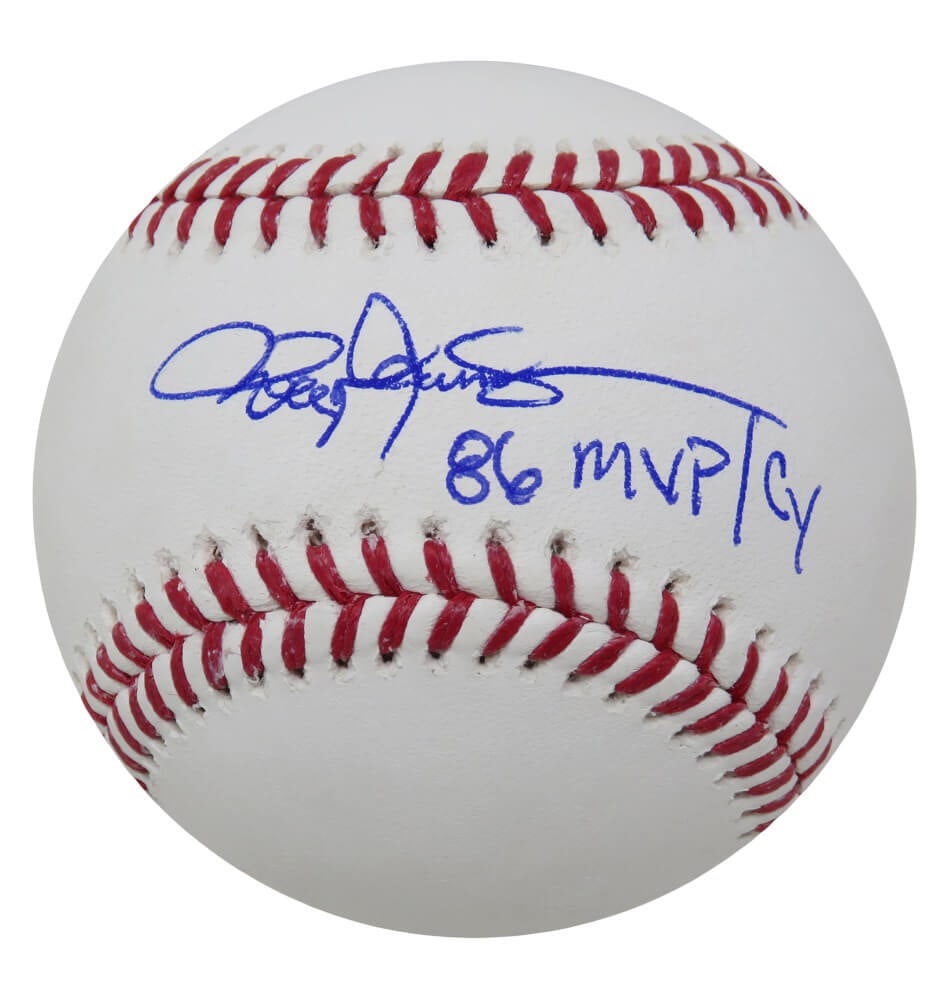 Roger Clemens Signed Rawlings MLB Baseball '86 MVP Inscription Tri-Star COA (1 of 1)