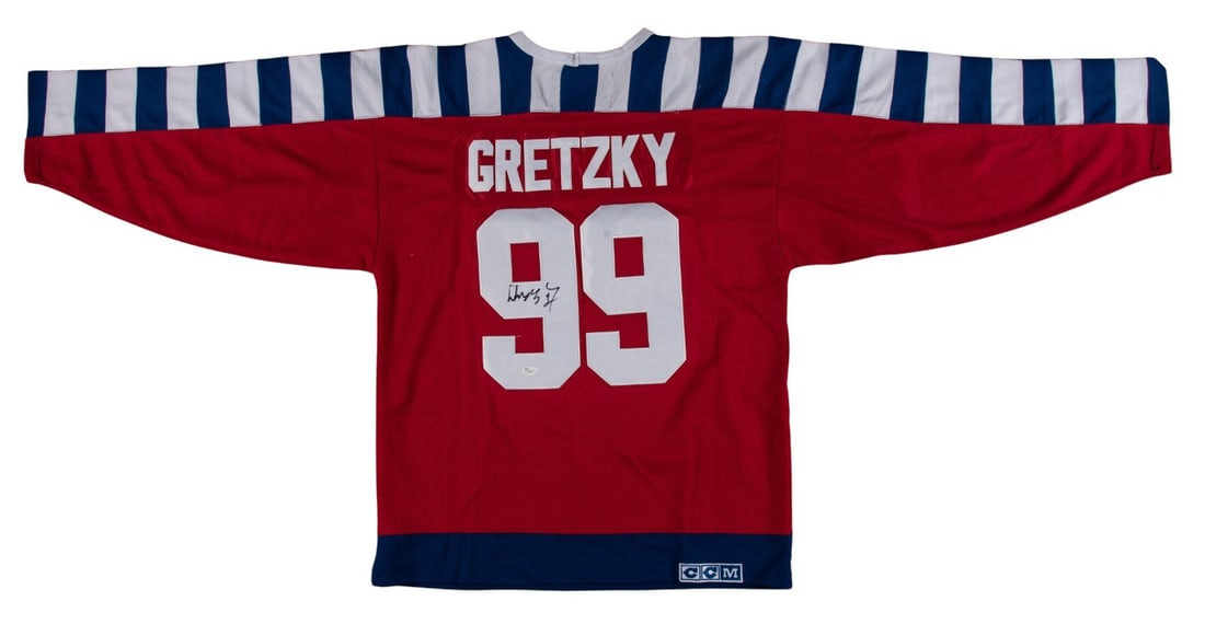 Wayne Gretzky Signed 1992 All Star Game Jersey JSA COA (1 of 5)