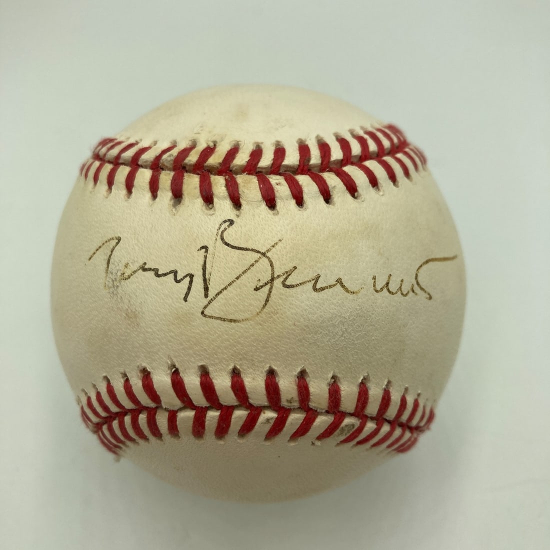 Tony Bennett Signed National League Baseball with JSA COA (1 of 4)