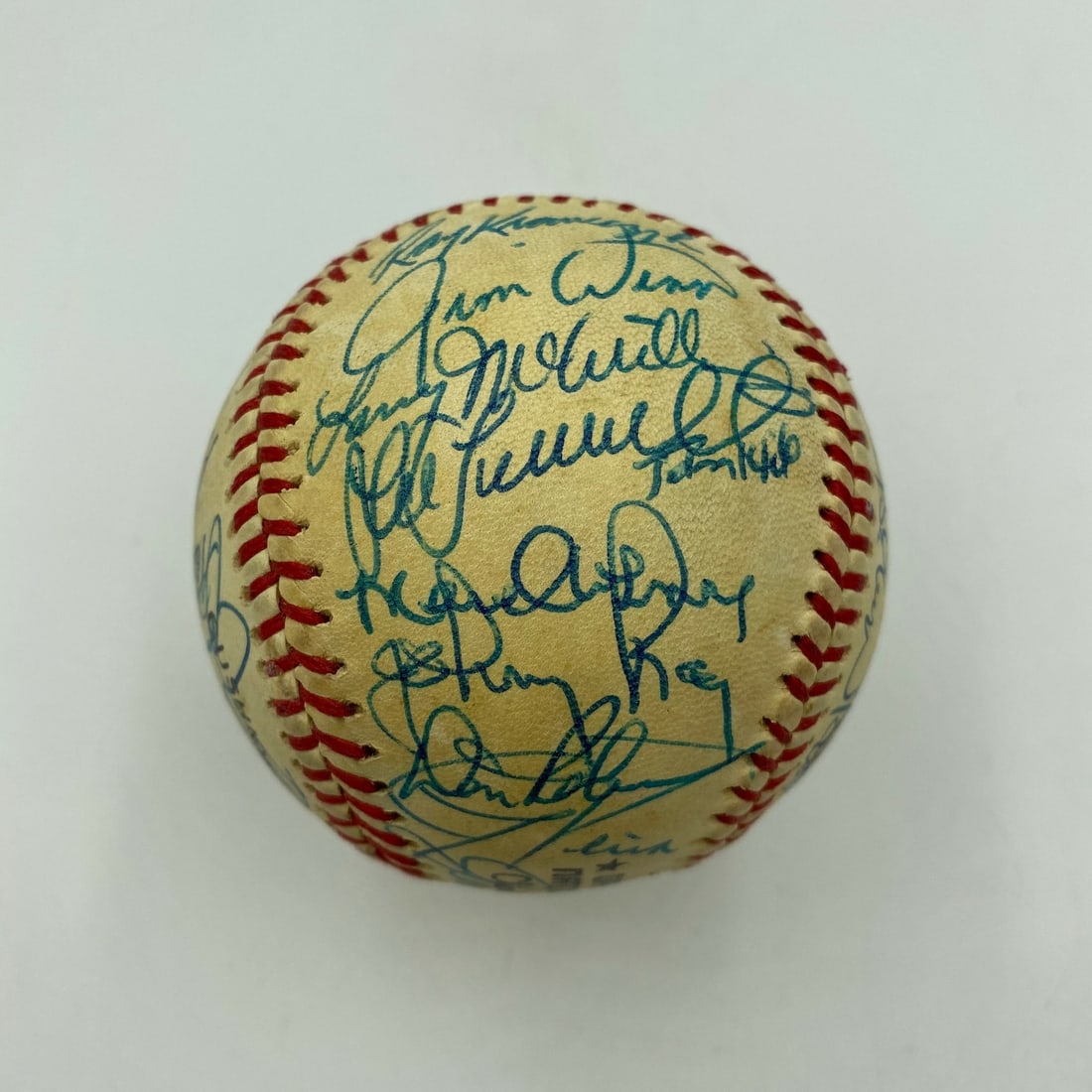 1985 Pittsburgh Pirates Team Signed Official National League Baseball (1 of 8)