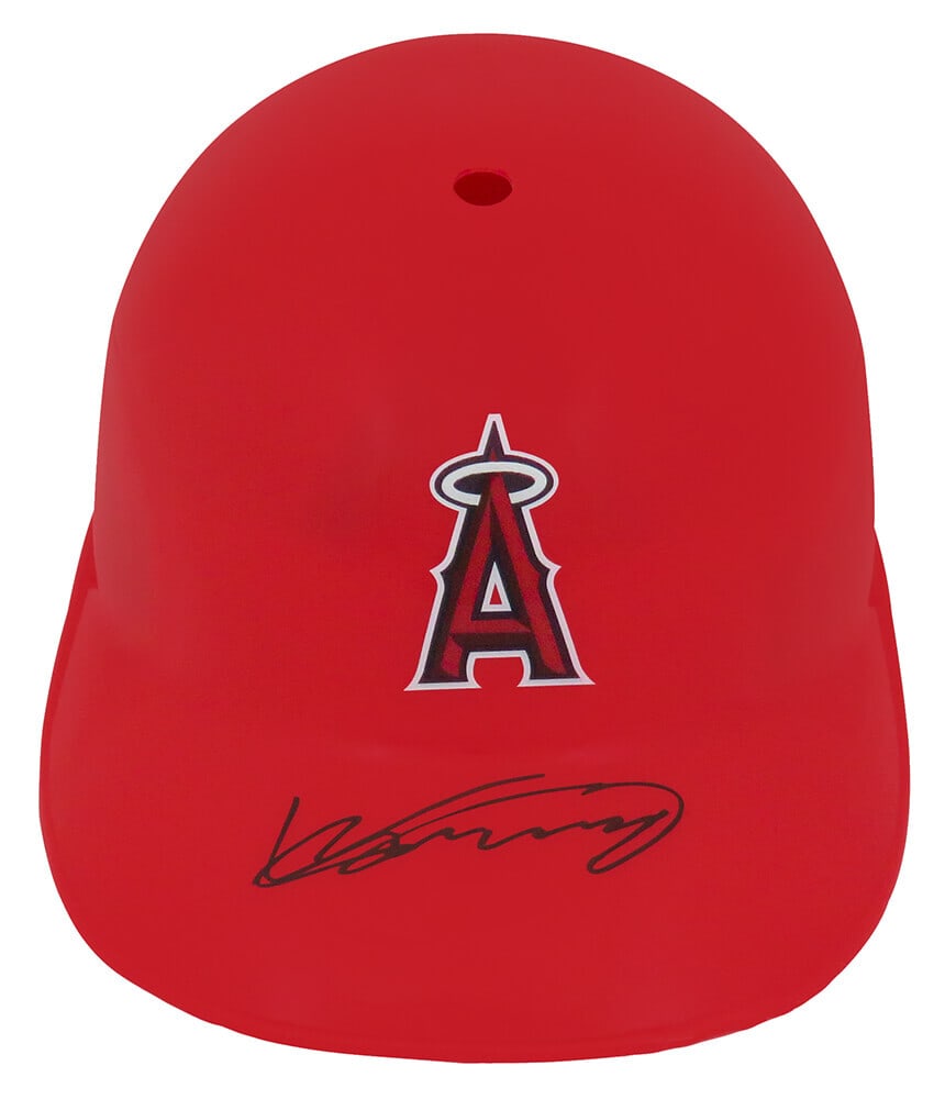 Vladimir Guerrero Sr Signed Angels Replica Batting Helmet with Hologram (1 of 1)
