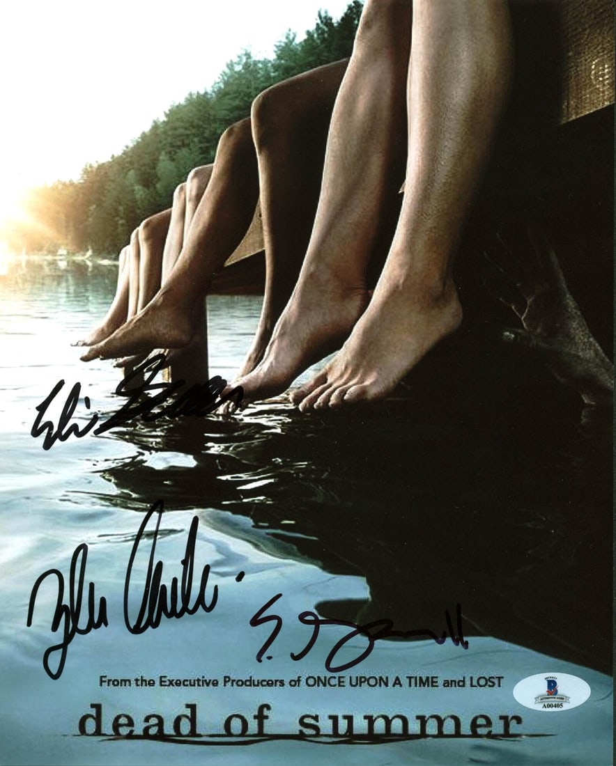 Dead Of Summer Signed Photo by Mitchell Williams Goree BAS Certified 8x10: Dead Of Summer Signed Photo by Mitchell Williams Goree BAS Certified 8x10 This authentic 8x10 photo features the signatures of Elizabeth Mitchell, Zelda Williams, and Eli Goree from the series "Dead O