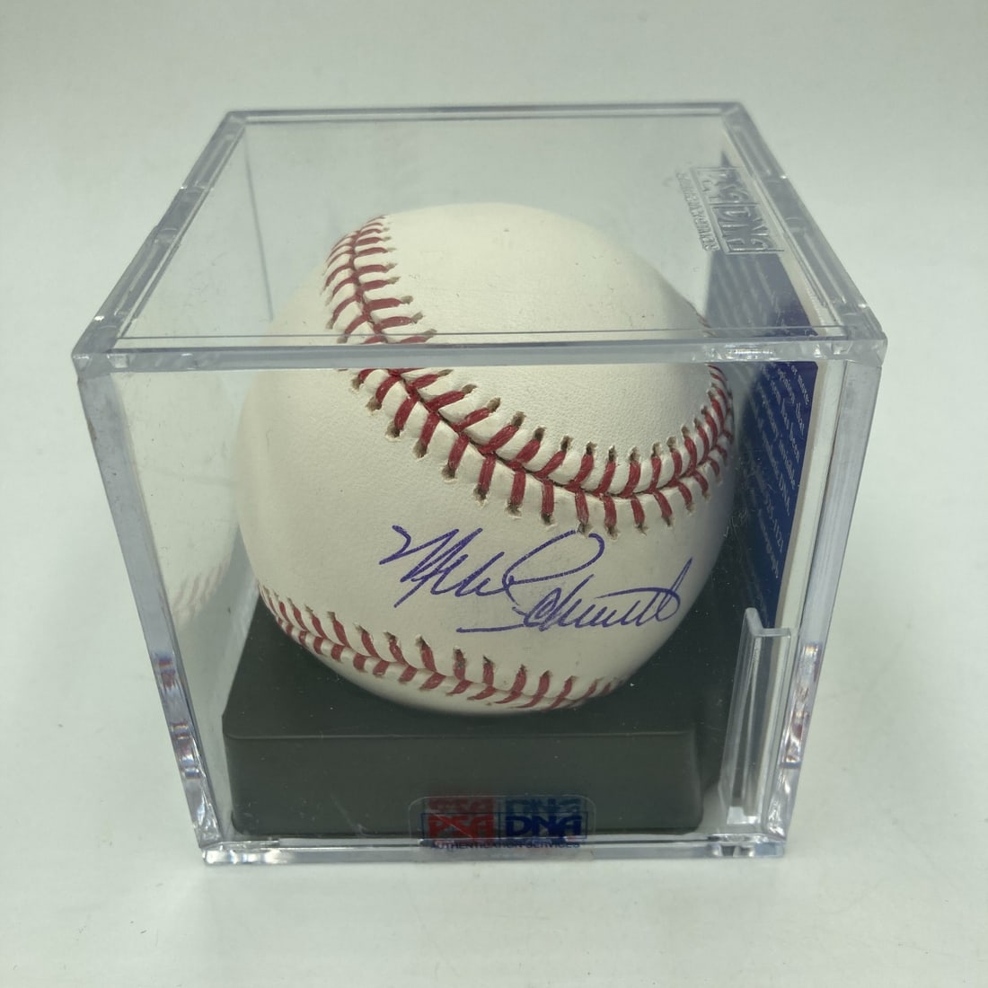 Mike Schmidt Autographed Baseball PSA MINT 9 Philadelphia Phillies (1 of 5)