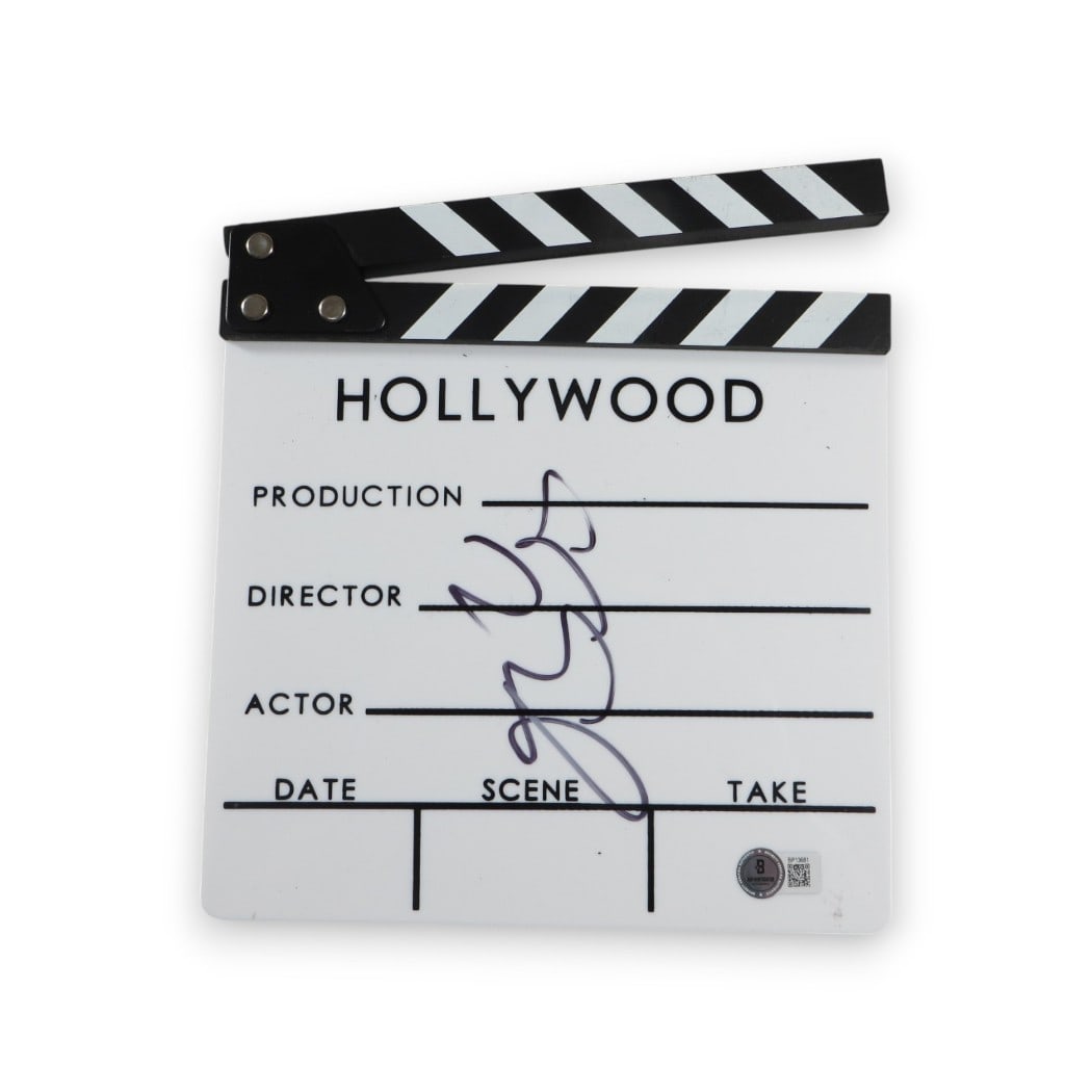 Zoe Saldana Autographed Movie Clapper Avatar Guardians Beckett Authenticated (1 of 3)