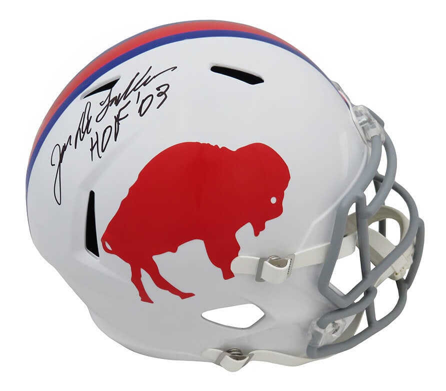 Joe DeLamielleure Signed Buffalo Bills Riddell Helmet HOF'03 COA (1 of 1)
