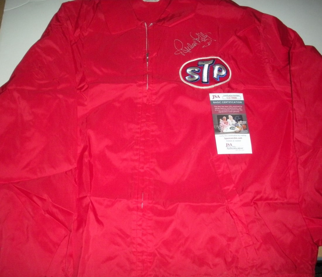 Richard Petty Signed NASCAR Racing Jacket with JSA COA (1 of 2)