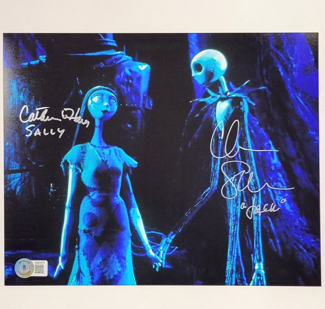 Chris Sarandon Catherine O'Hara Signed 8x10 Nightmare Before Christmas Photo Beckett Authenticated (1 of 4)