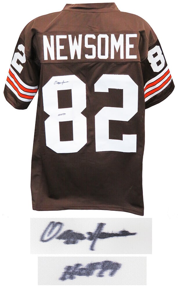 Ozzie Newsome Signed Cleveland Browns Jersey HOF 99 COA (1 of 1)