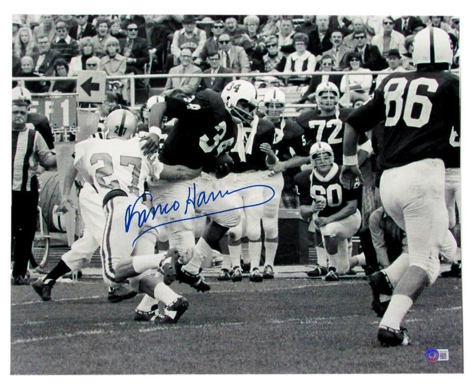 Franco Harris HOF Autographed 16x20 PSU Photo BAS Beckett Certified RARE (1 of 3)