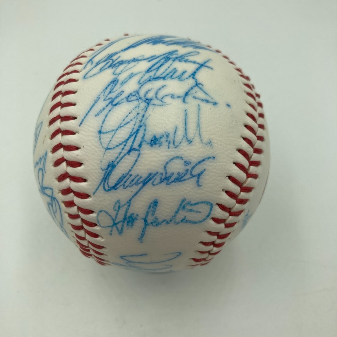 1986 New York Mets Team Signed Baseball with JSA COA (1 of 13)
