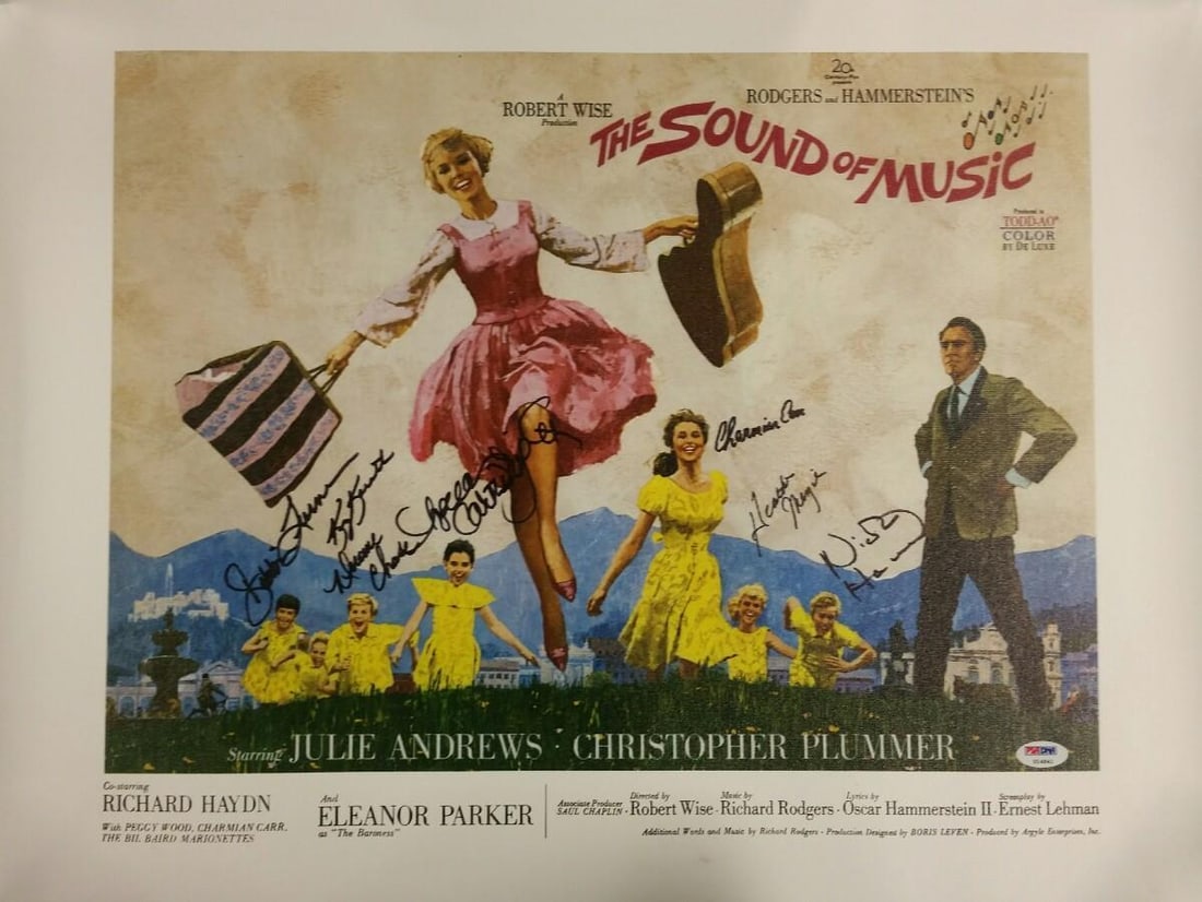 Beverly Hills 90210 Cast Signed 16x20 Canvas Photo PSA/DNA (1 of 4)