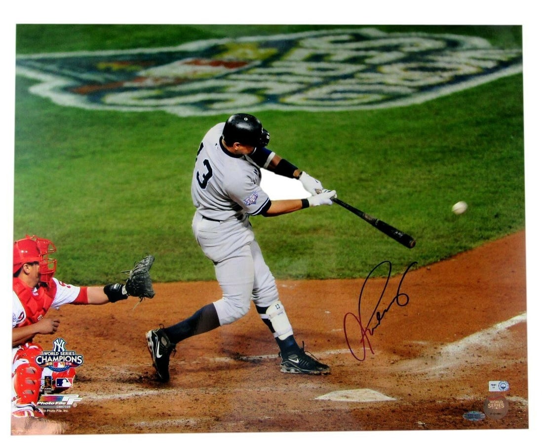Alex Rodriguez Signed 16x20 Yankees Photo MLB Steiner Authenticated (1 of 3)