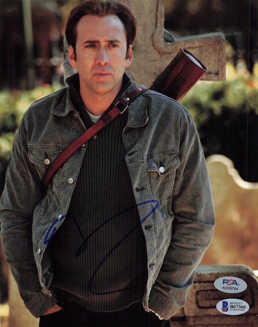Nicolas Cage 8x10 Signed Photo Autographed PSA/DNA Authentic (1 of 1)