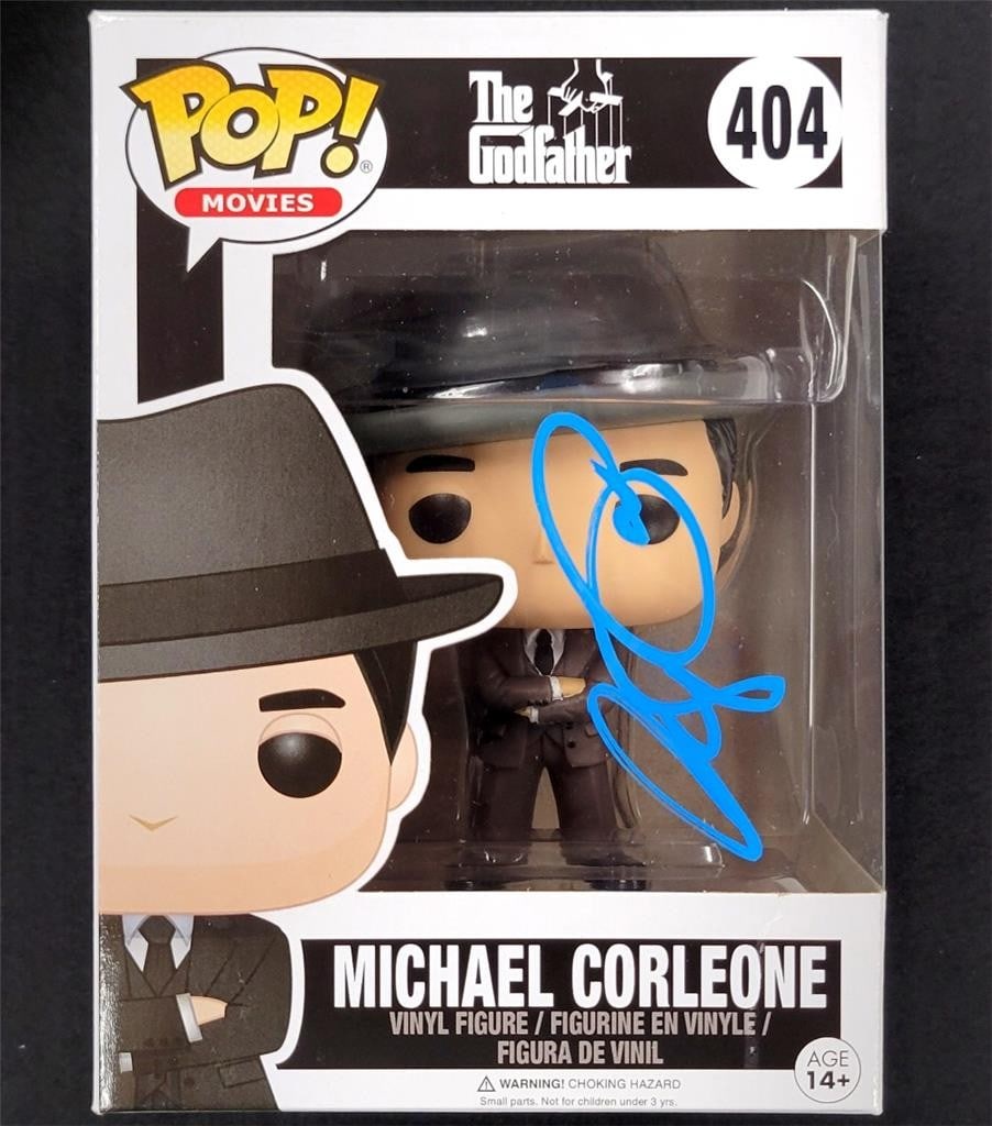 Al Pacino Signed Funko Pop Michael Corleone The Godfather Beckett Authenticated (1 of 6)
