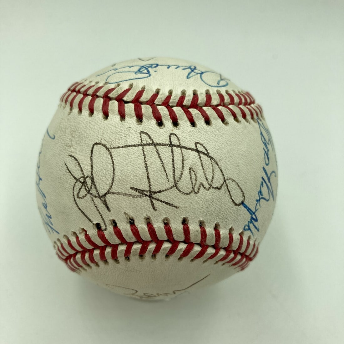 New York Yankees Signed Baseball by Broadcasters JSA Authenticated (1 of 9)