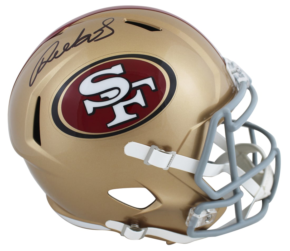 Deebo Samuel Signed San Francisco 49ers Full Size Speed Helmet JSA COA (1 of 3)