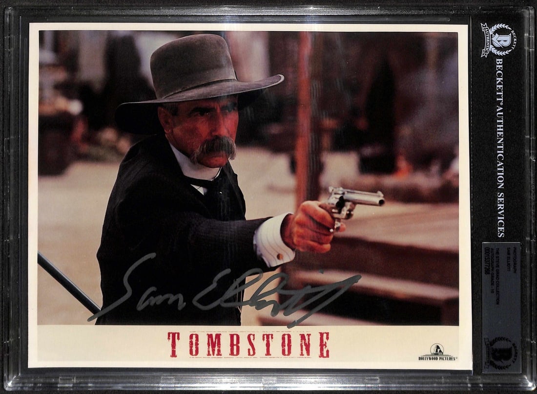 Sam Elliott Signed 8x10 Tombstone Photo Auto 10 Beckett (1 of 1)