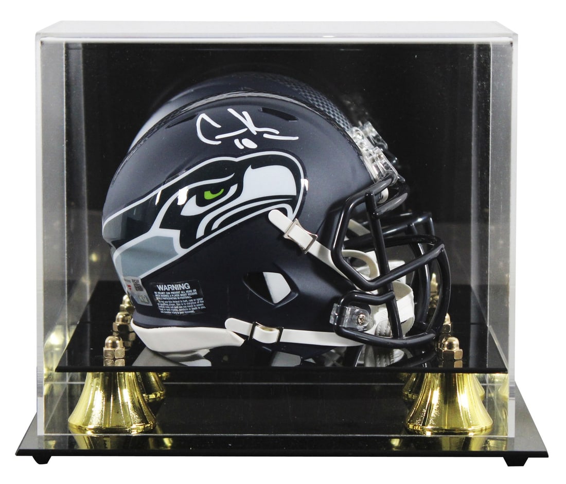 Seattle Seahawks Cooper Kupp Signed Mini Helmet with Fanatics Authentication (1 of 3)