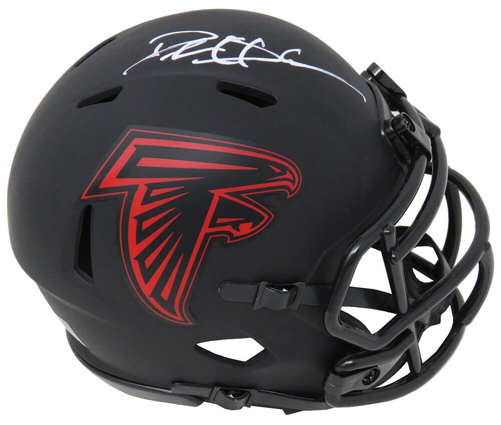 Deion Sanders Signed Atlanta Falcons Eclipse Mini Helmet with COA (1 of 1)