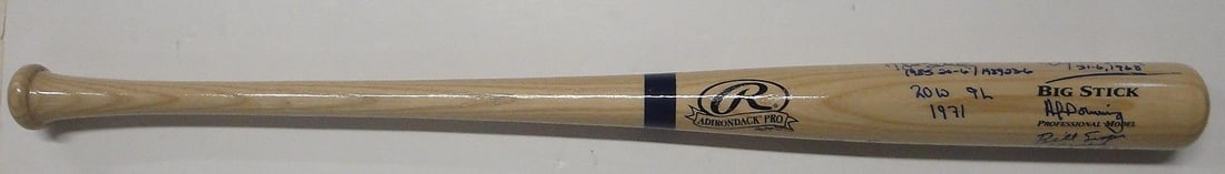 Signed Baseball Bat by Saberhagen Newcombe Erskine 20 Game Winners Authenticated (1 of 7)
