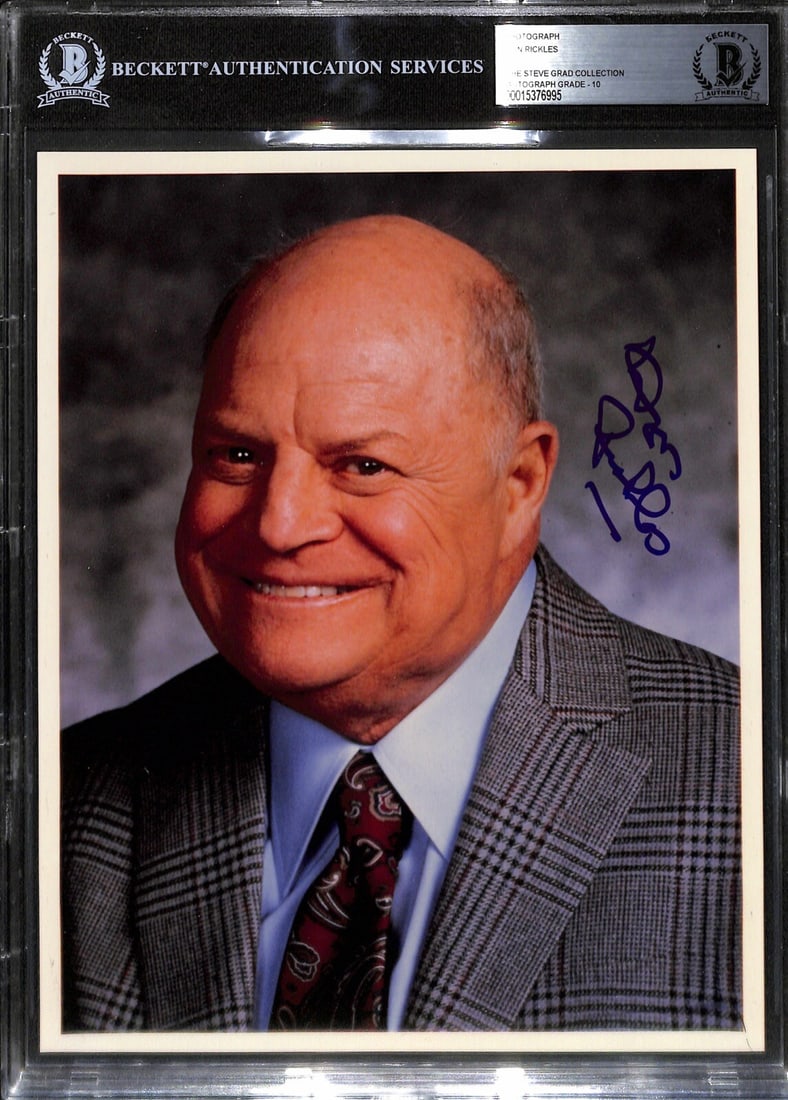 Don Rickles Signed 8x10 Photo Beckett Authenticated (1 of 1)