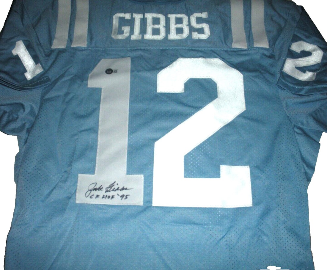 Jake Gibbs Ole Miss Rebels Signed Rawlings Jersey with COA (1 of 2)