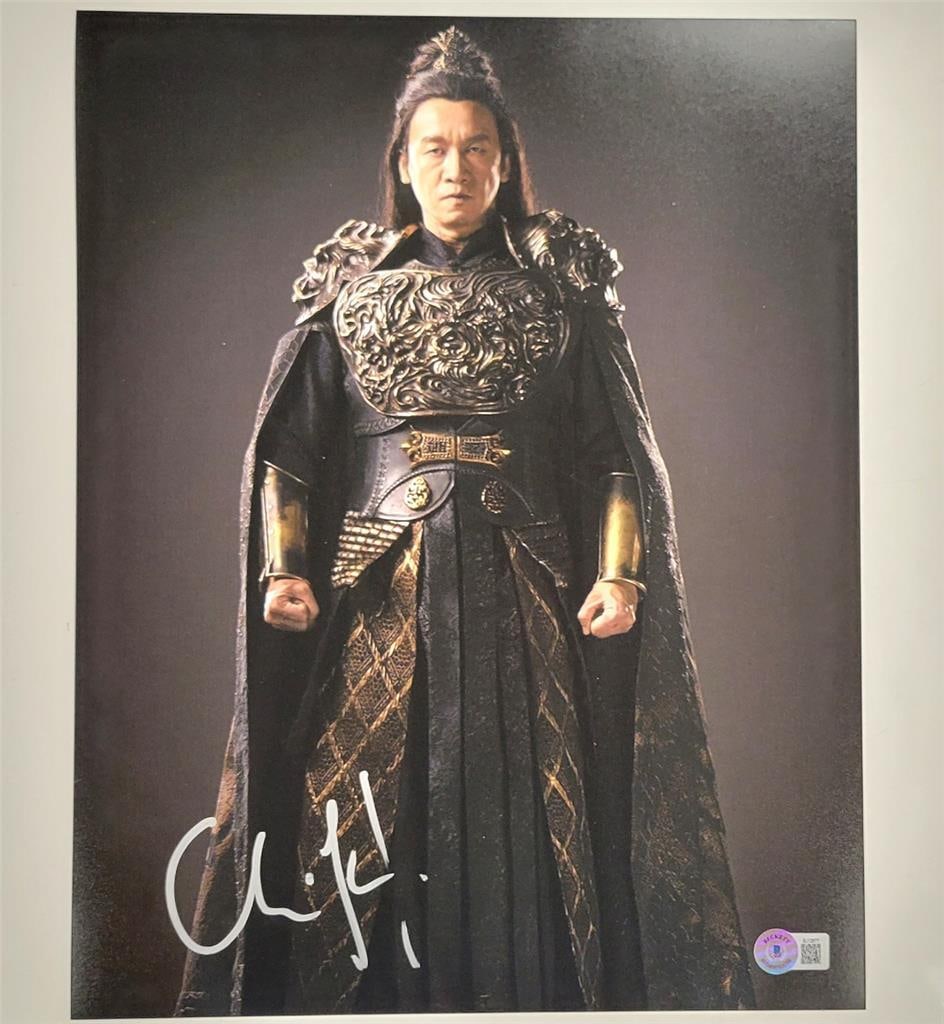 Chin Han Signed Mortal Kombat 11x14 Photo Beckett Authenticated (1 of 3)