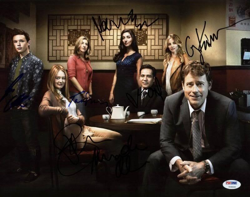 Rake Cast 7 Signed 11x14 Photo Greg Kinnear PSA/DNA Authenticated (1 of 2)