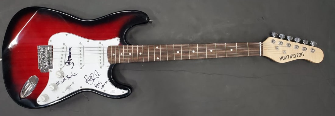 Big Country Signed Guitar by Bruce Watson Mark Brzezicki Simon Hough JSA Authenticated (1 of 4)