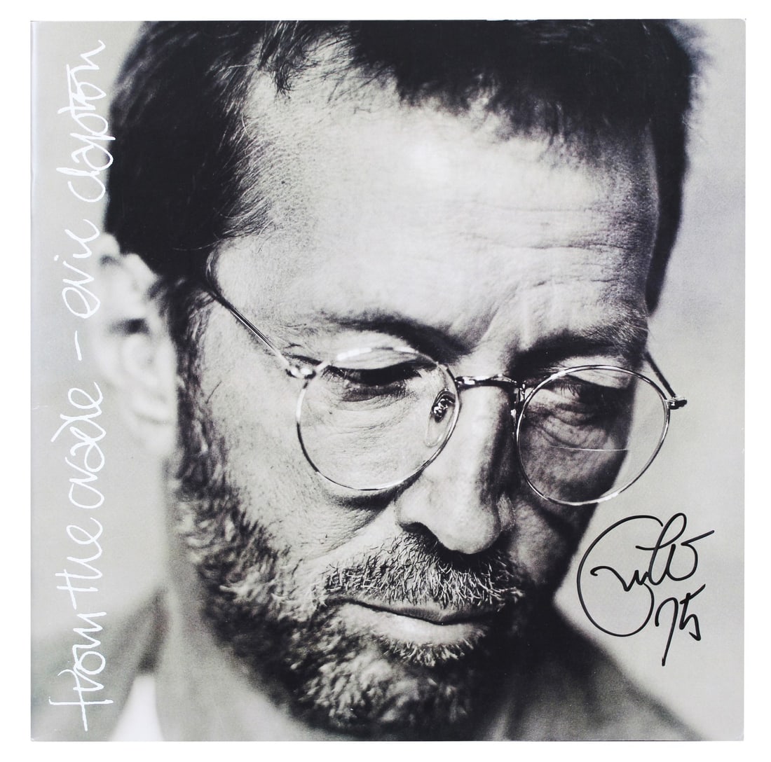 Eric Clapton Signed From the Cradle Program JSA Authenticated (1 of 5)
