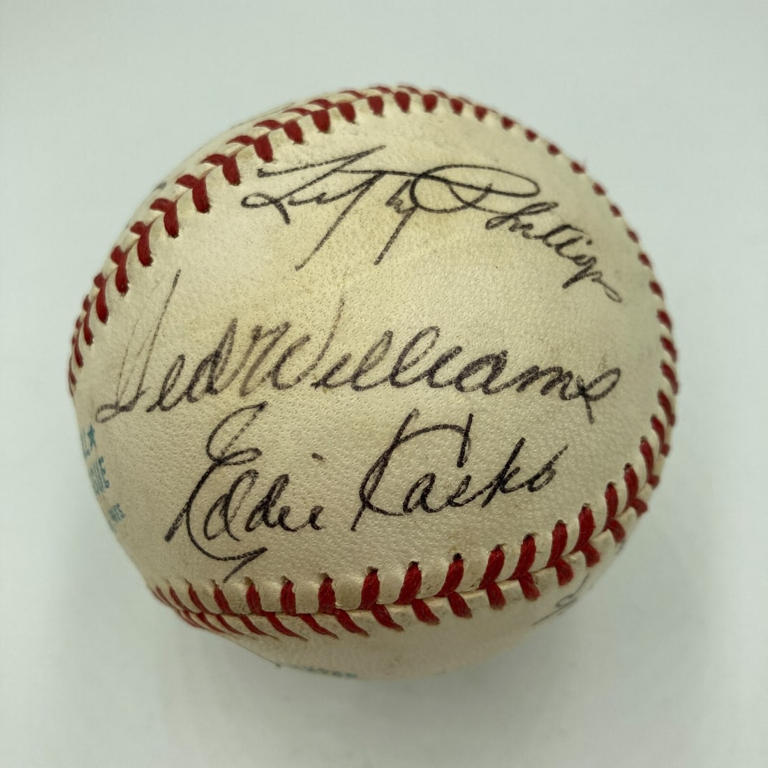 1971 MLB Managers Signed Baseball 13 Autographs JSA COA Ted Williams Billy Martin (1 of 10)