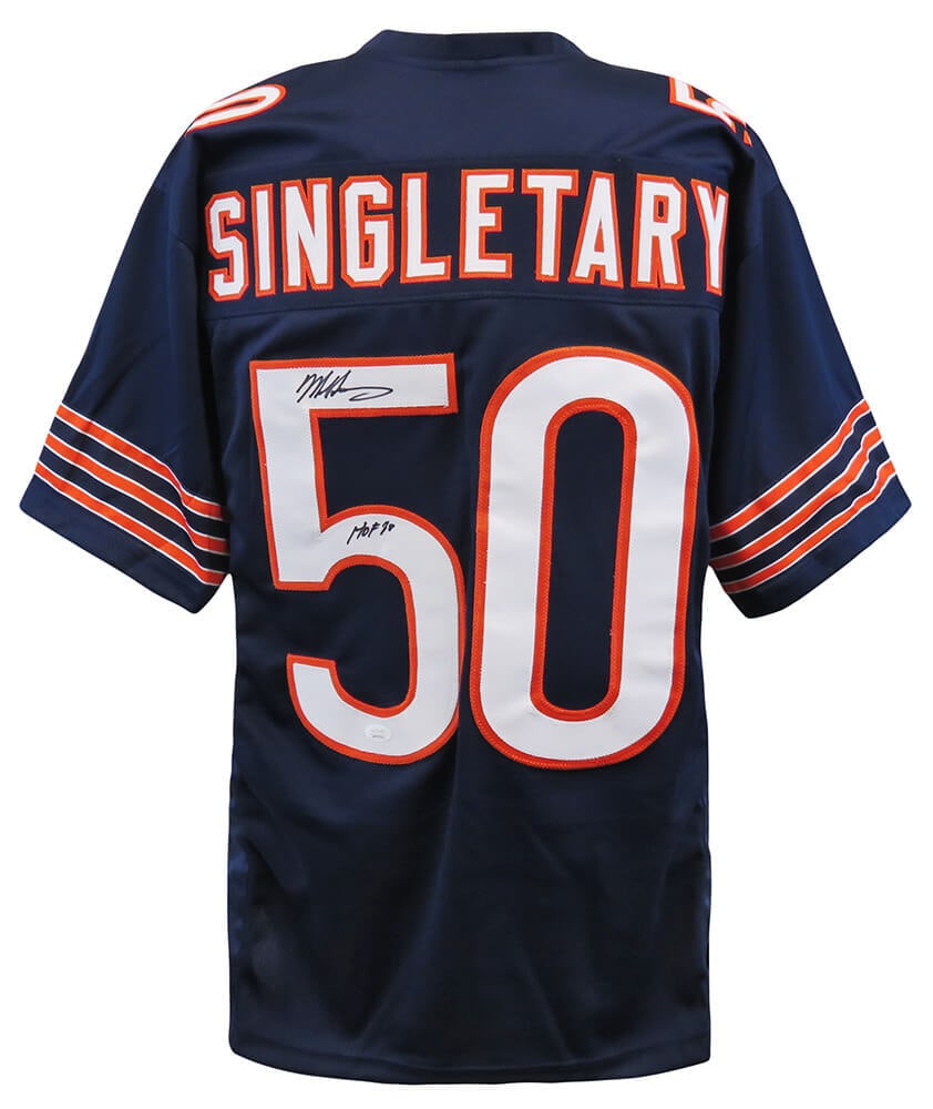 Mike Singletary Signed Navy Bears Jersey HOF 98 JSA COA (1 of 2)