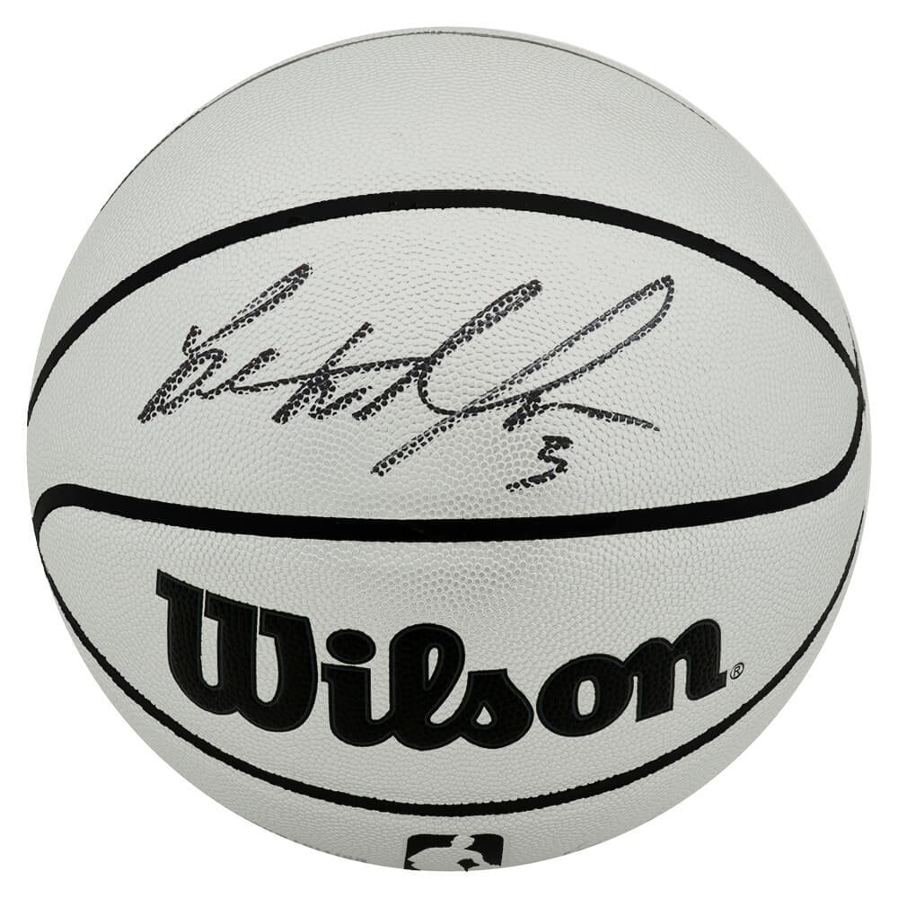 Ben Wallace Signed Wilson Platinum NBA Basketball with COA (1 of 1)