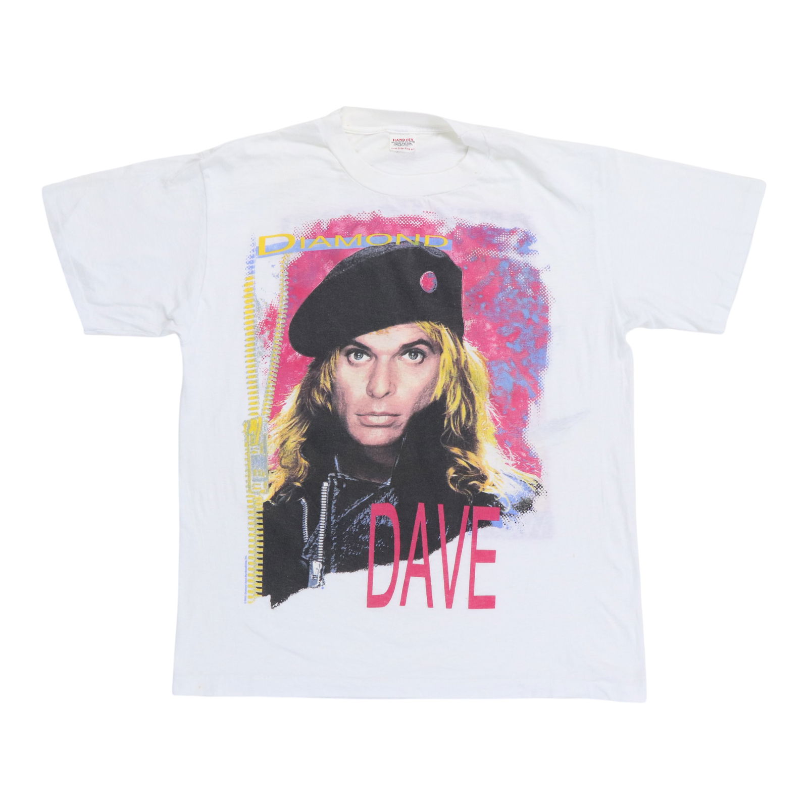 Vintage 1988 Skyscraper Tour Tee Featuring David Lee Roth Graphics: Vintage 1988 Skyscraper Tour Tee Featuring David Lee Roth Graphics This is an original vintage 1988 David Lee Roth Skyscraper World Tour shirt featuring front and back graphics. It is not a modern rep